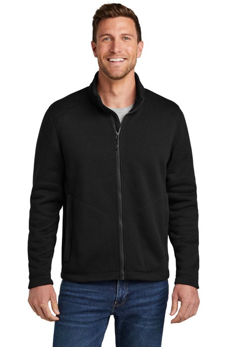 F428 Port Authority Arc Sweater Fleece Jacket Deep Black
