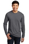 DT6200 District 4.3-ounce 100% Cotton T-Shirt Heathered Charcoal