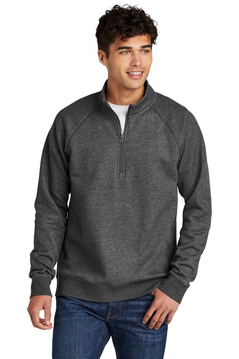 STF202 Sport-Tek Drive Fleece 1/4-Zip Pullover Graphite Heather