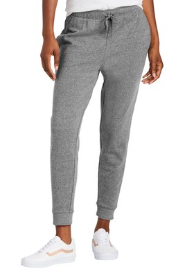DT1310 District Women's Perfect Tri Fleece Jogger Grey Frost