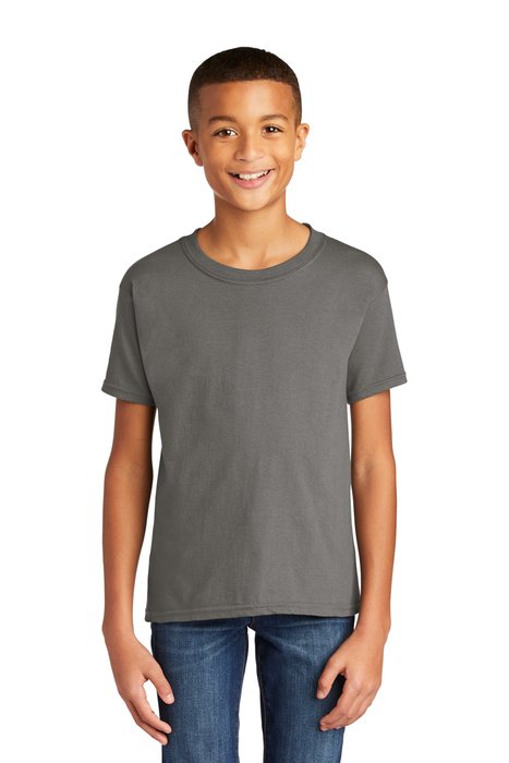64000B Gildan Youth Softstyle T-Shirt Charcoal