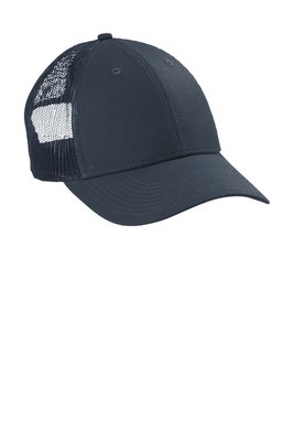 CS811 CornerStone Canvas Mesh Back Cap Navy Blue