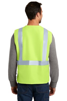 CSV400 CornerStone - ANSI 107 Class 2 Safety Vest Safety Yellow/ Reflective