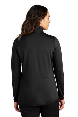 LK595 Port Authority Ladies Accord Stretch Fleece Full-Zip Black