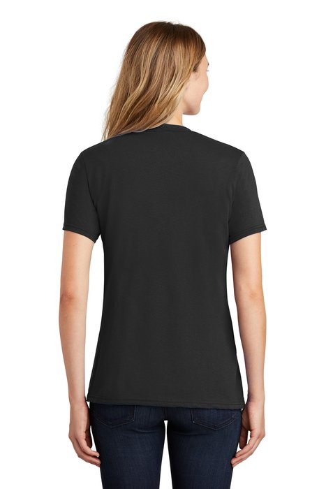 LPC55 Port & Company 5.5-ounce T-Shirt Jet Black