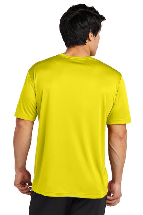 ST720 Sport-Tek 3.8-ounce 100% Recycled Polyester T-Shirt Neon Yellow