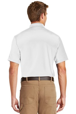 CS412 CornerStone 6.6-ounce Select Snag-Proof Polo White