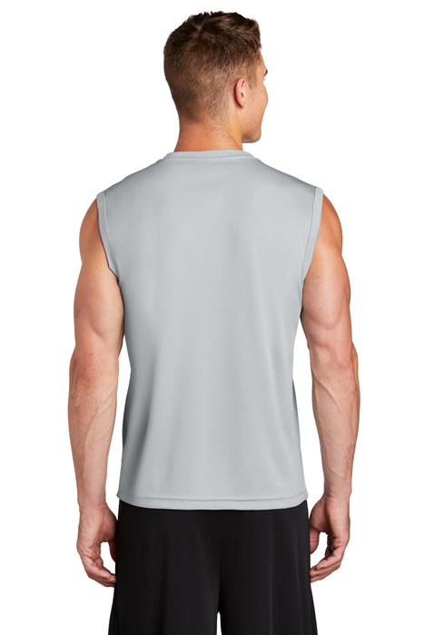 ST352 Sport-Tek 3.8-ounce 100% Polyester T-Shirt Silver