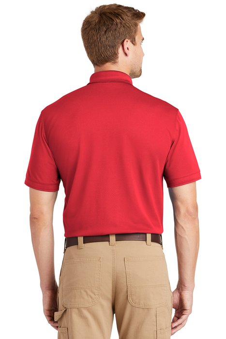 CS4020 CornerStone 6.5-ounce Industrial Snag-Proof Pique Polo Red