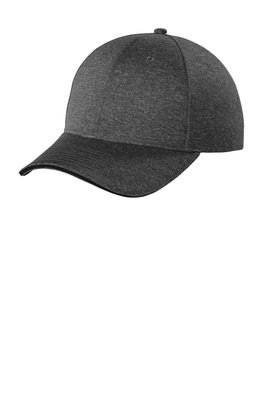 STC44 Sport-Tek Contender Snapback Cap Graphite Heather/ Black