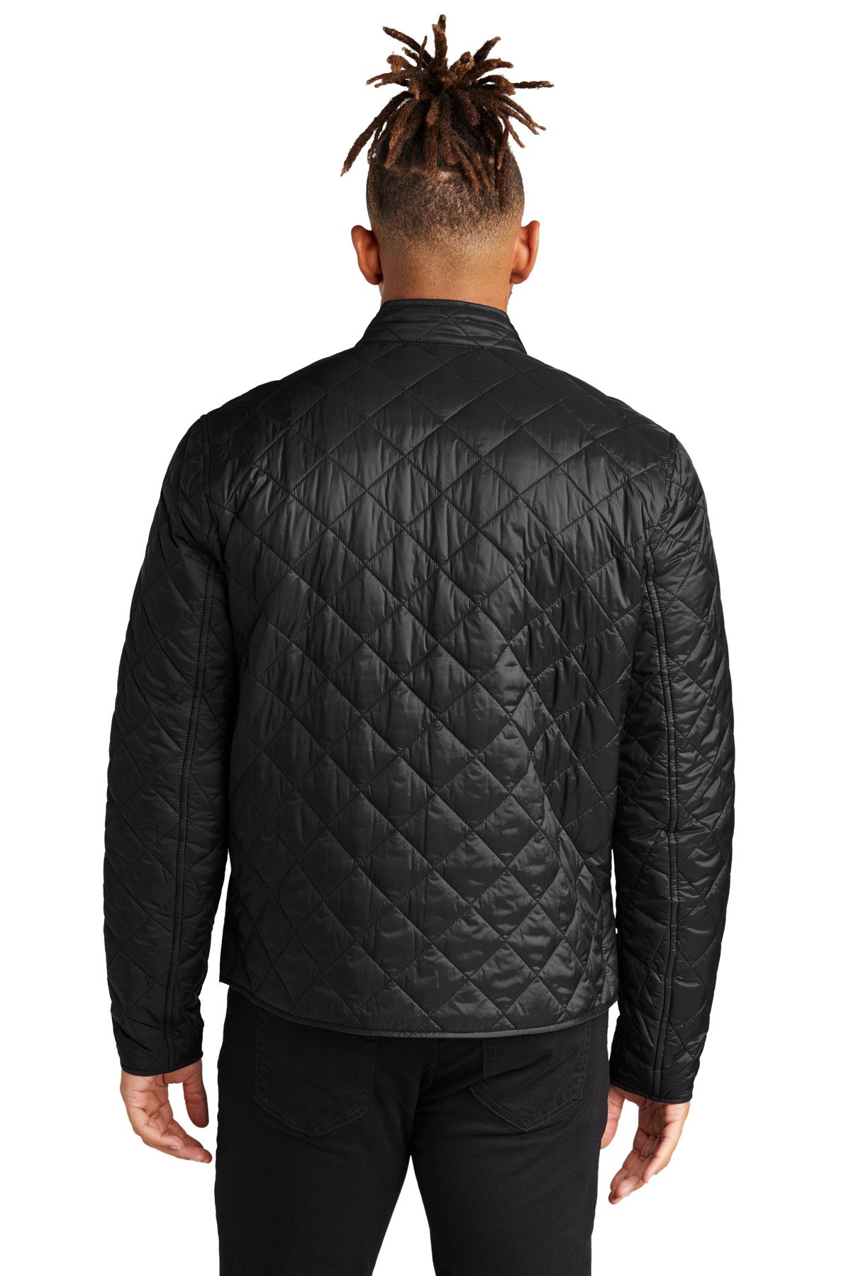 CHALLENGER QUILTING LEATHER JACKET-