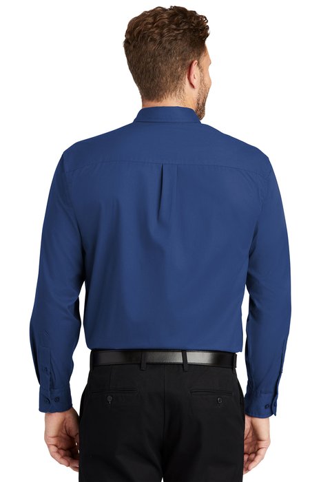 SP17 CornerStone - Long Sleeve SuperPro Twill Shirt Royal