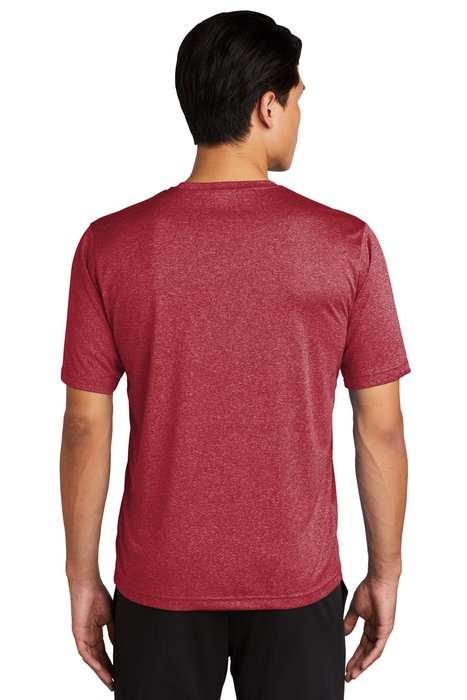 TST360 Sport-Tek 3.8-ounce 100% Polyester T-Shirt Scarlet Heather