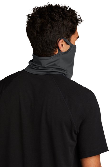 G103 Port Authority Ear Loop Gaiter Mask Charcoal