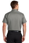 S664 Port Authority Short Sleeve SuperPro Twill Shirt Monument Grey