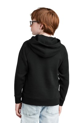 YSTF 200 Sport-Tek Youth Drive Fleece Pullover Hoodie Black