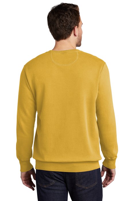 PC098 Port & Company Beach Wash Garment-Dyed Sweatshirt Dijon