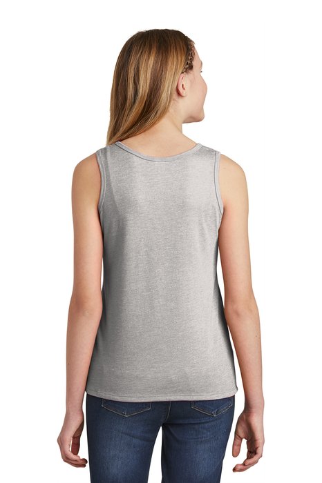 DT6303YG District 4.3-ounce 100% Cotton T-Shirt Light Heather Grey