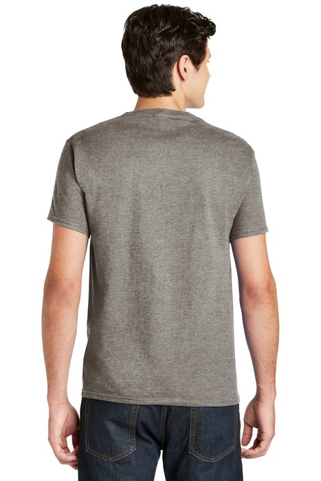 5280 Hanes Essential-T 100% Cotton T-Shirt Oxford Gray
