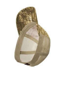 C929 Port Authority Unstructured Camouflage Mesh Back Cap Realtree Xtra/ Tan