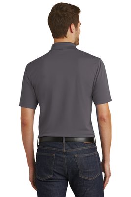 K110 Port Authority 4.5-ounce Dry Zone UV Micro-Mesh Polo Graphite