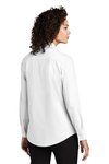 MM2001 MERCER+METTLE Women's Long Sleeve Stretch Woven Shirt White