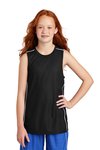 YT555 Sport-Tek 3.2-ounce 100% Polyester T-Shirt Black