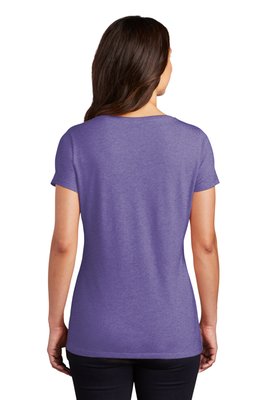 DM1350L District 4.5-ounce T-Shirt Purple Frost