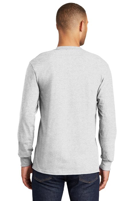PC61LSPT Port & Company 6.1-ounce 100% Cotton T-Shirt Ash