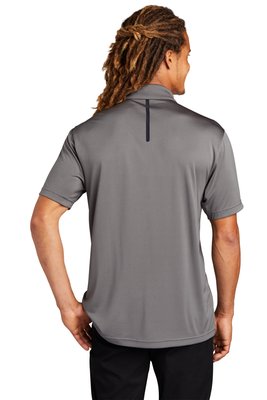 ST620 Sport-Tek 4.7-ounce Contrast PosiCharge Tough Polo Deep Red/ Black