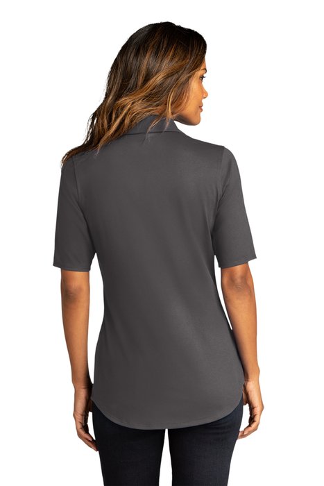 LK682 Port Authority 5.6-ounce Ladies City Stretch Top Graphite