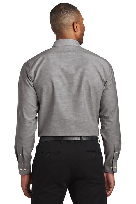S661 Port Authority Slim Fit SuperPro Oxford Shirt Black