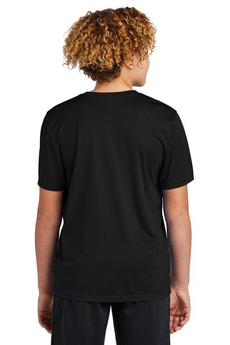 YST720 Sport-Tek Youth PosiCharge Re-Compete Tee Black