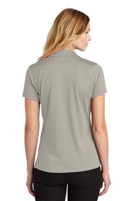 LK398 Port Authority Ladies Performance Staff Polo Silver