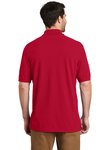 K8000 Port Authority 6.2-ounce EZCotton Polo Apple Red