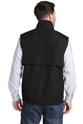 J7490 Port Authority Reversible Charger Vest True Black