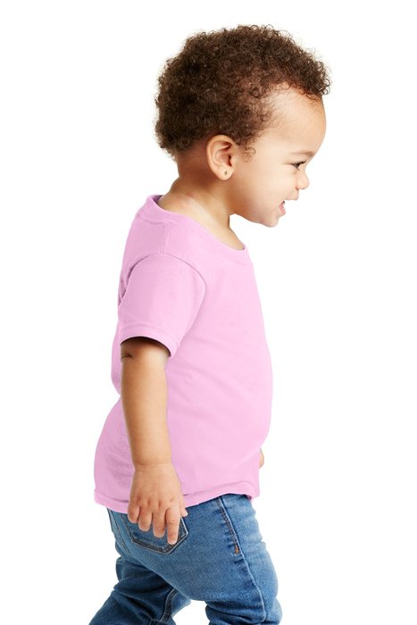 5100P Gildan Toddler Heavy Cotton 100% Cotton T-Shirt Light Pink