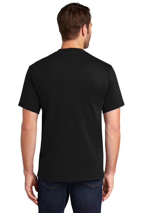 PC61T Port & Company 6.1-ounce 100% Cotton T-Shirt Jet Black