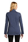 L339 Port Authority Ladies Stream Soft Shell Jacket Dress Blue Navy Heather