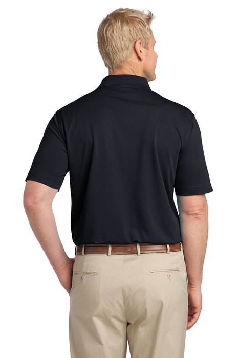TLK527 Port Authority 5.2-ounce Tall Tech Pique Polo Black
