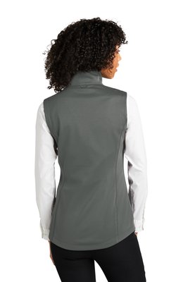 L906 Port Authority Ladies Collective Smooth Fleece Vest Graphite