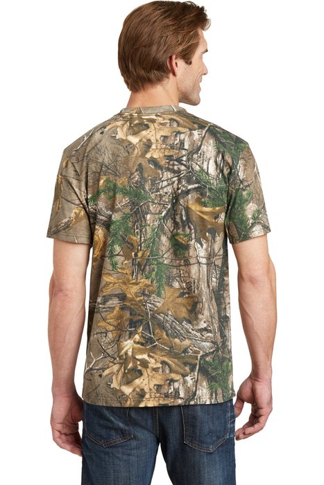 NP0021R Russell Outdoors - Realtree Explorer 100% Cotton T-Shirt Realtree Xtra