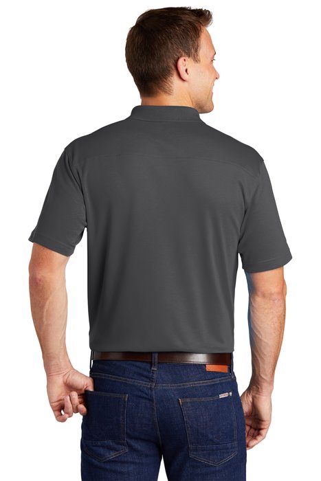 K5200 Port Authority 6.5-ounce Silk Touch Interlock Performance Polo Sterling Grey