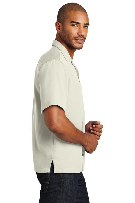 S535 Port Authority Easy Care Camp Shirt Ivory