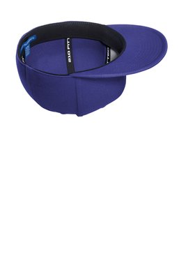 C808 Port Authority Flexfit 210 Flat Bill Cap Royal