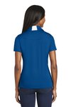 LST655 Sport-Tek 3.8-ounce Ladies Side Blocked Micropique Sport-Wick Polo True Royal/ White