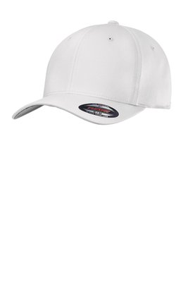 C813 Port Authority Flexfit Cotton Twill Cap White