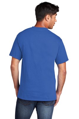 PC54DTG Port & Company 100% Cotton Crewneck T-Shirt Royal