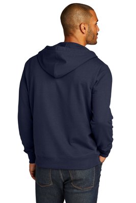 DT8102 District Re-Fleece Full-Zip Hoodie True Navy