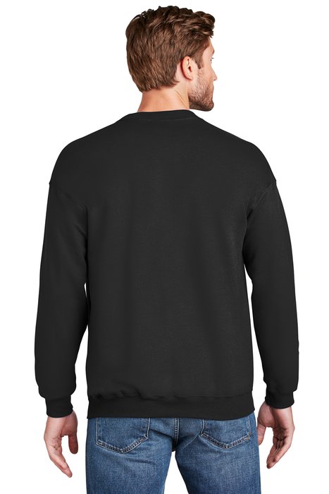 F260 Hanes Ultimate Cotton Crewneck Sweatshirt Black